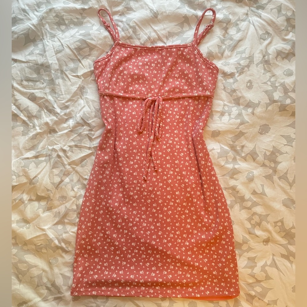 NEW Urban Outfitters Pink Mini Cami Dress Size XS